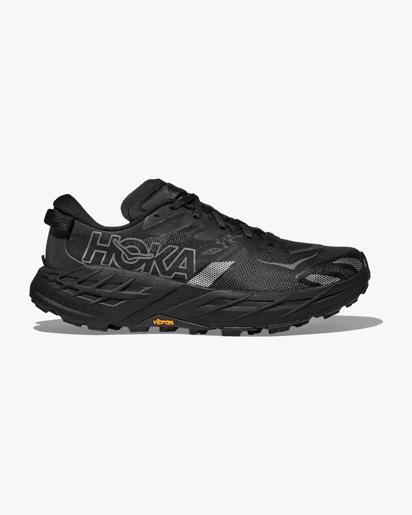 HOKA Speedgoat 7 Black Cactus Flower Sneakers