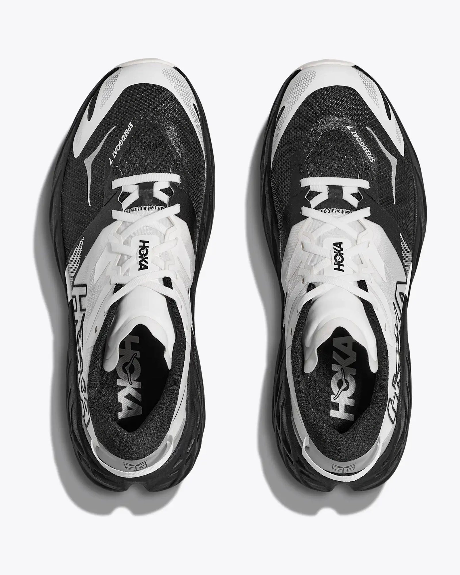 HOKA Speedgoat 7 Blue Twilight Hot Sauce Sneakers