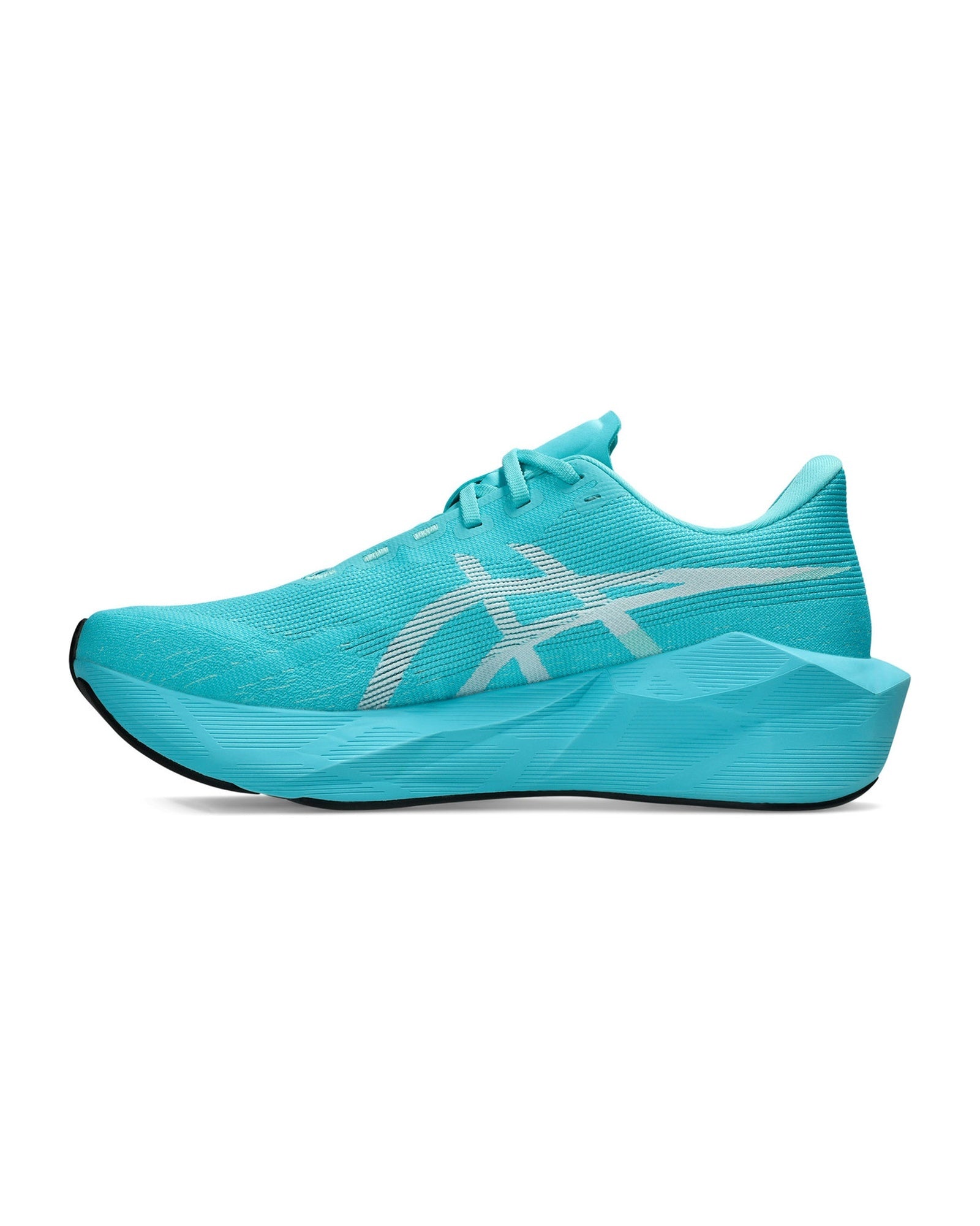 ASICS NOVABLAST 6 Energy Aqua White Running Sneakers