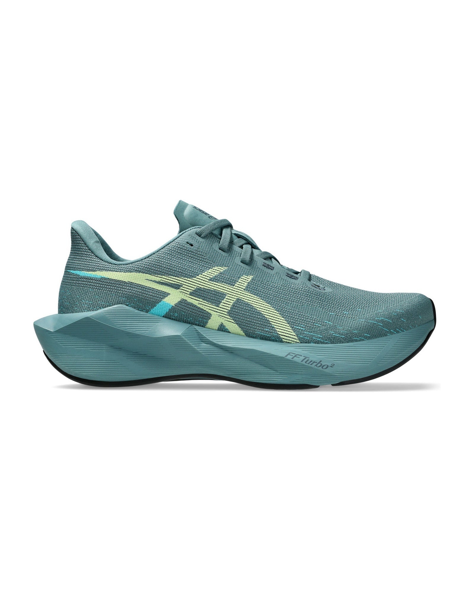 ASICS NOVABLAST 6 Foggy Teal Illuminate Yellow Sneakers