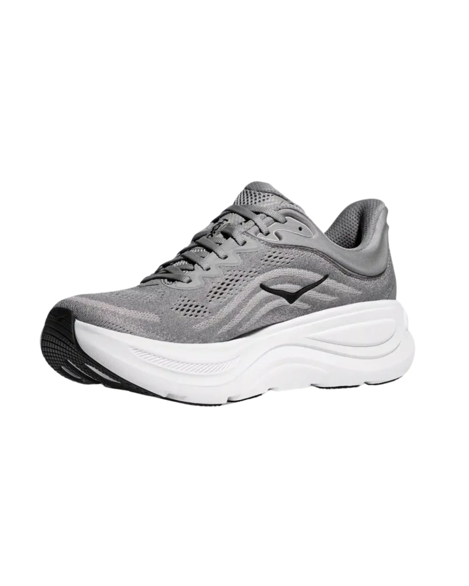 HOKA Bondi 9 Galactic Grey Stellar Grey Sneakers