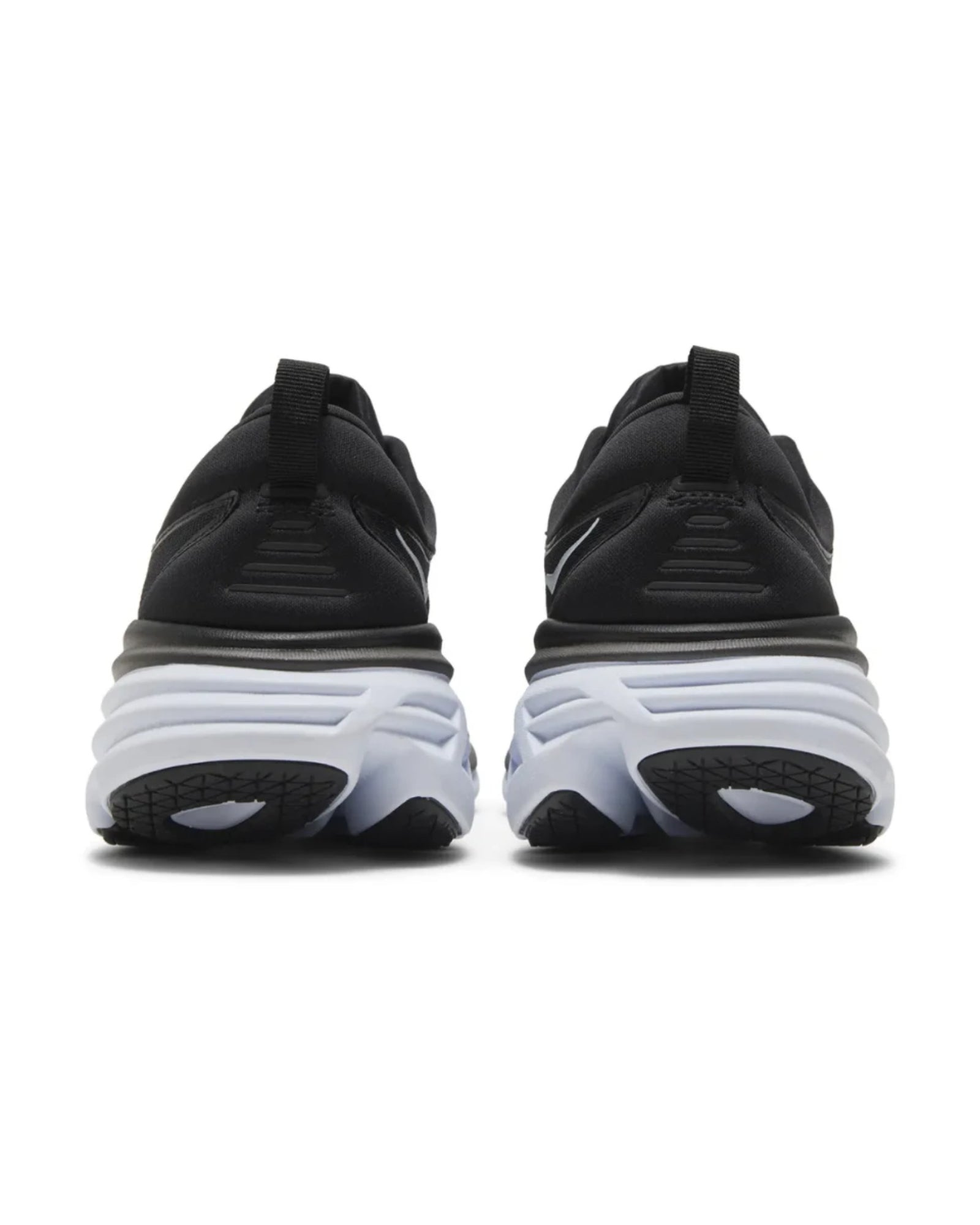 HOKA Bondi 8 Black White Sneakers