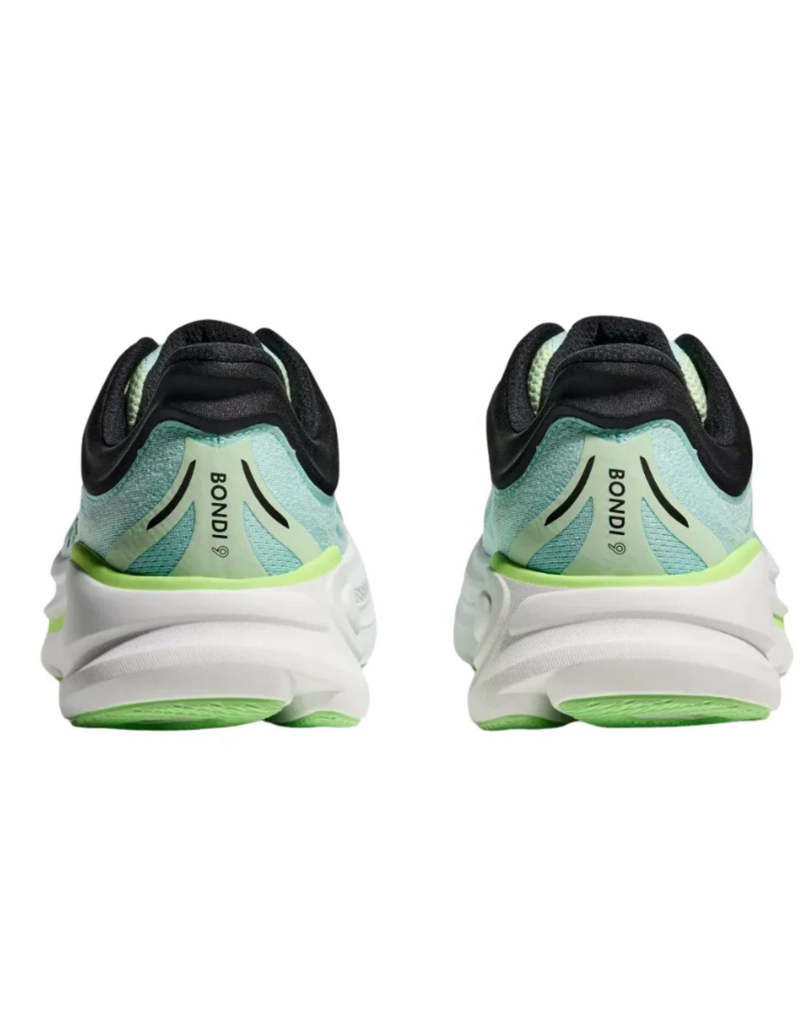 HOKA Bondi 9 Luna Moth Blue Spark Sneakers