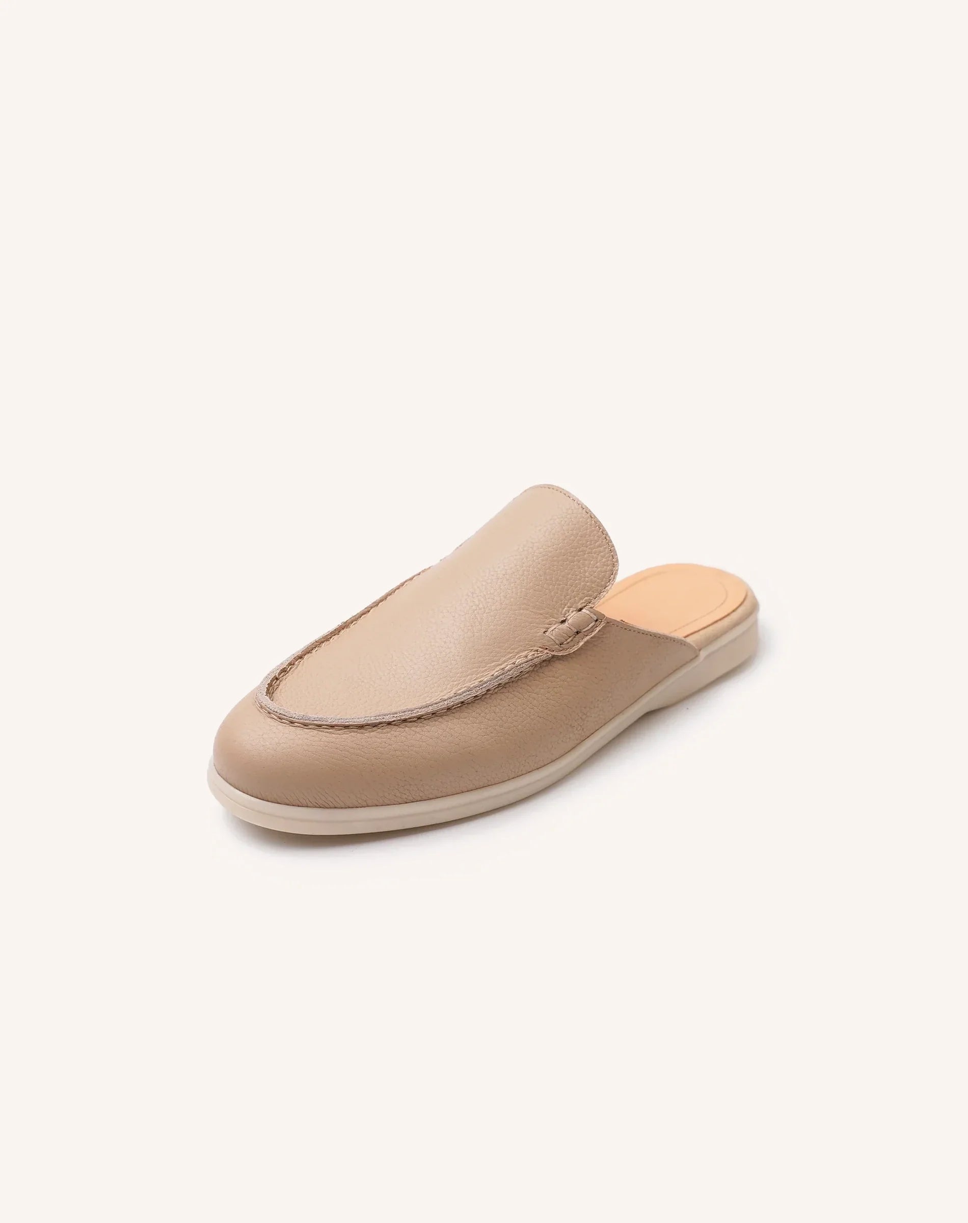 Men Backless Loafer Slippers Slip On Mule Shoes