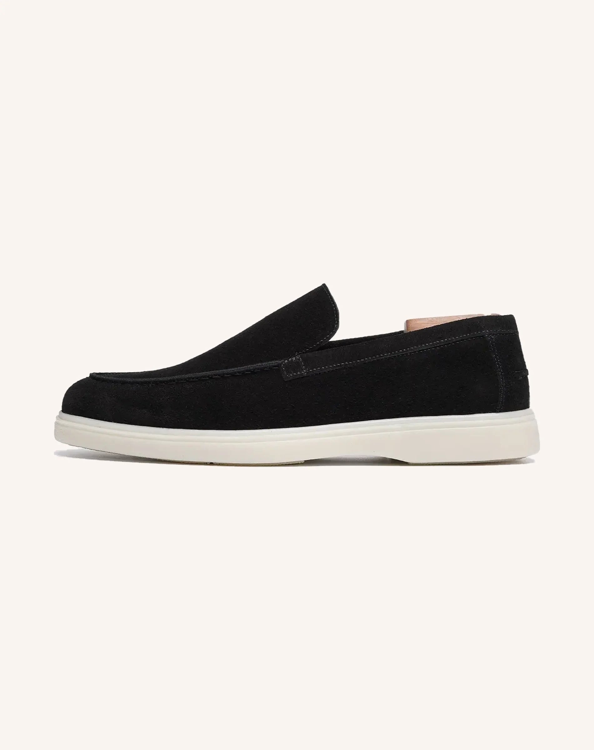 Men Suede Slip On Loafers