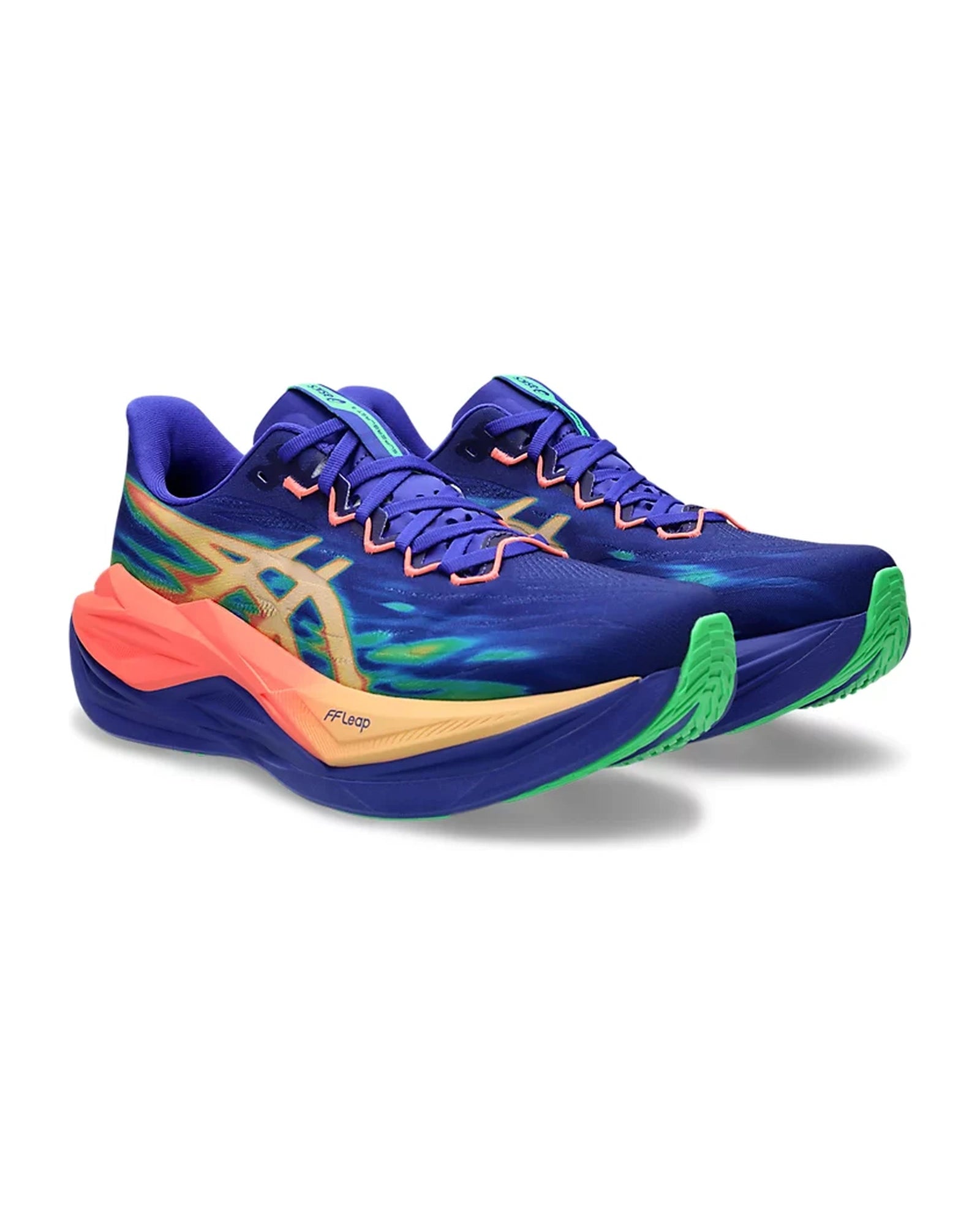 ASICS SUPERBLAST 3 Cobalt Burst Light Orange Sneakers