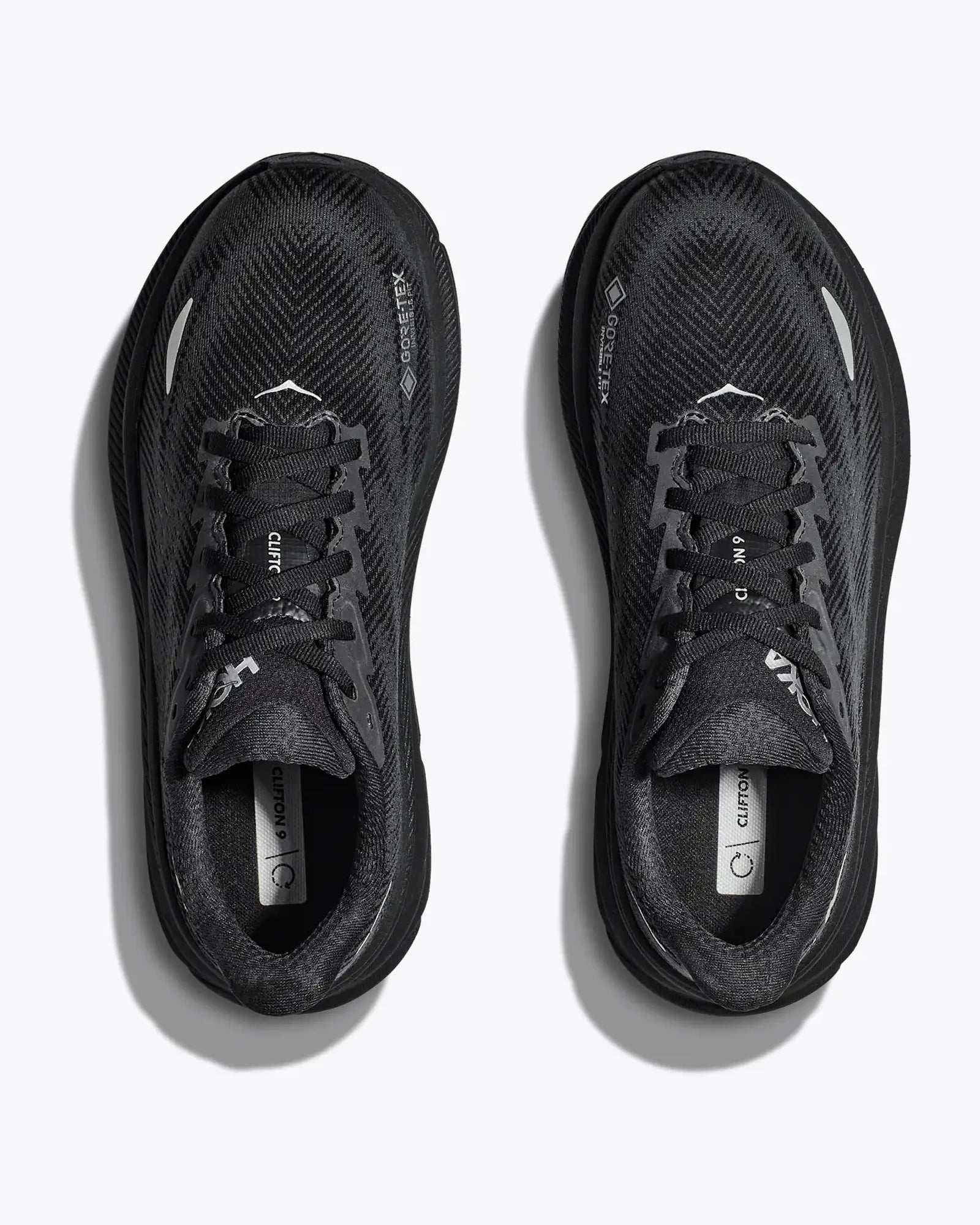 HOKA Clifton 9 GTX Black Black Sneakers
