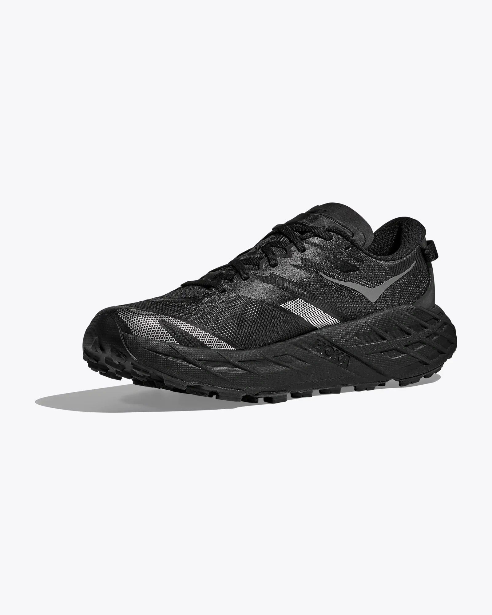 HOKA Speedgoat 7 Black Cactus Flower Sneakers
