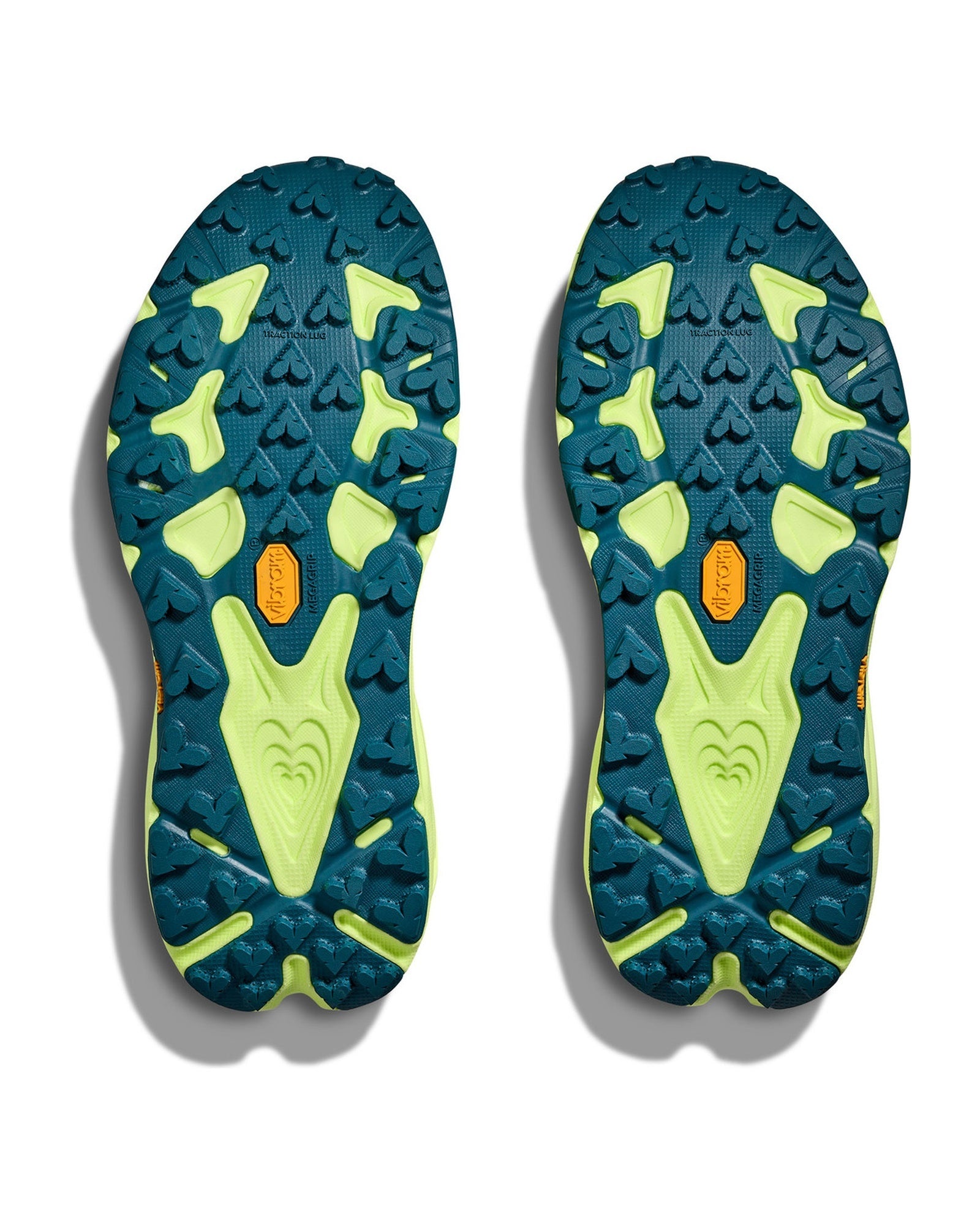 HOKA Speedgoat 7 Persimmon Neon Yuzu Trail Sneakers