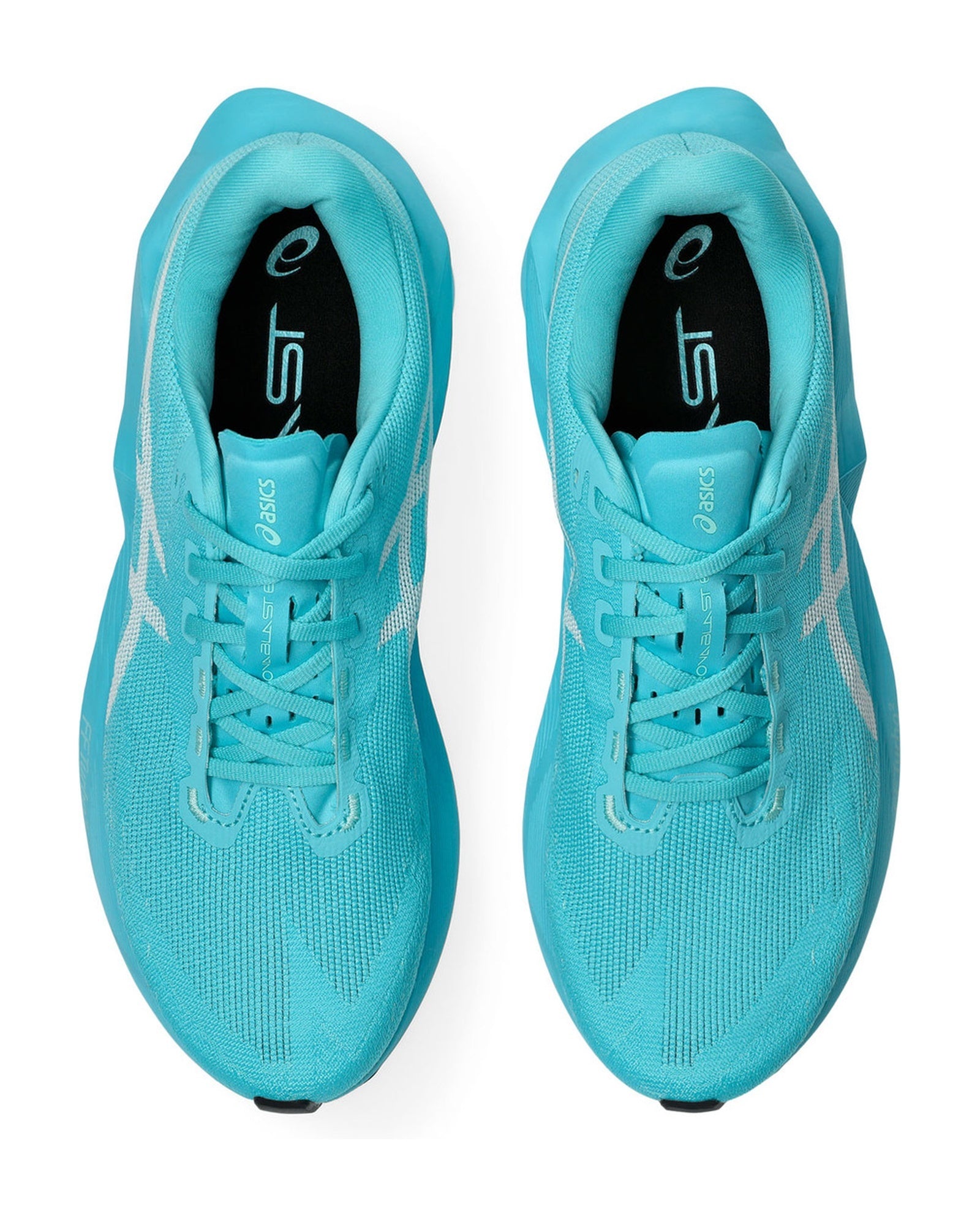 ASICS NOVABLAST 6 Energy Aqua White Running Sneakers