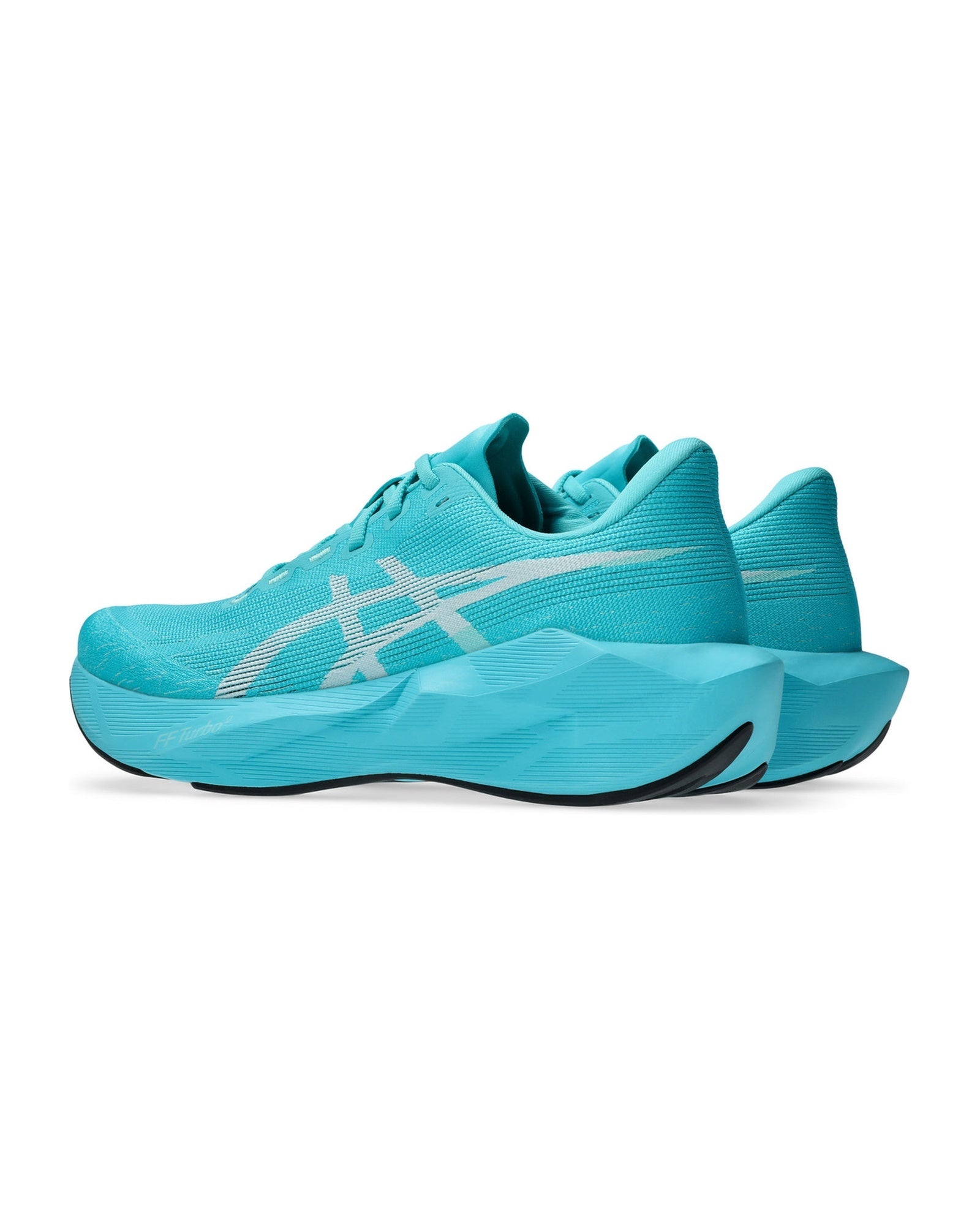 ASICS NOVABLAST 6 Energy Aqua White Running Sneakers