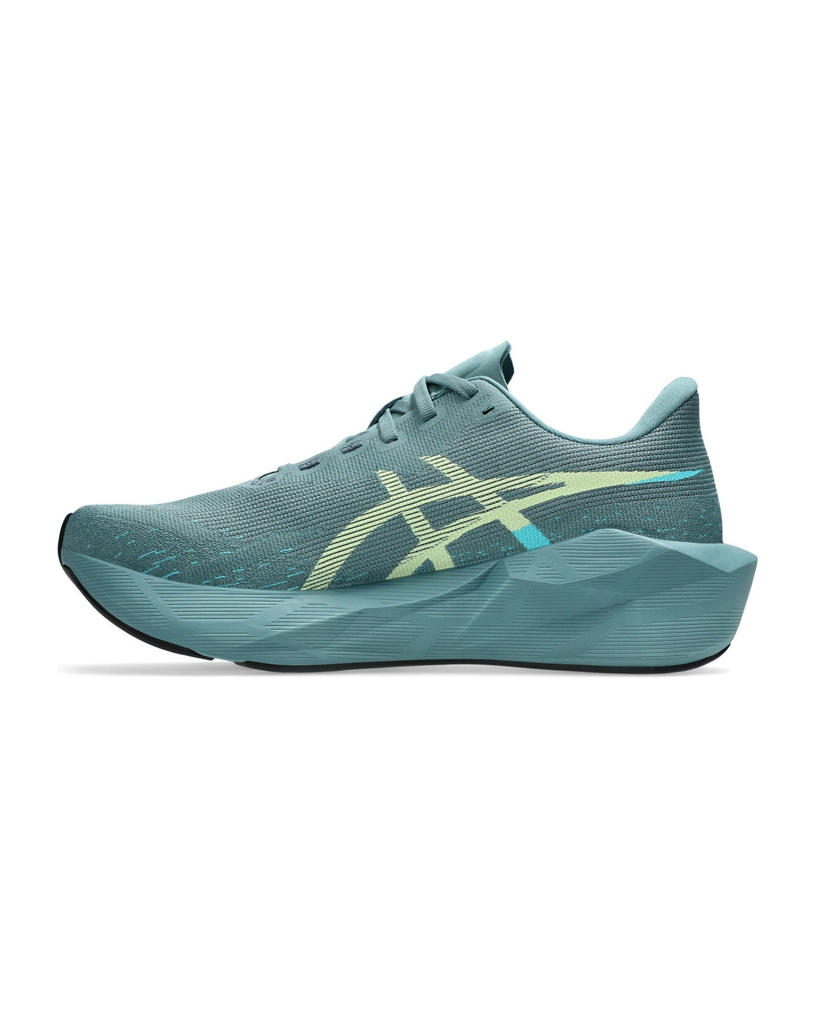 ASICS NOVABLAST 6 Foggy Teal Illuminate Yellow Sneakers