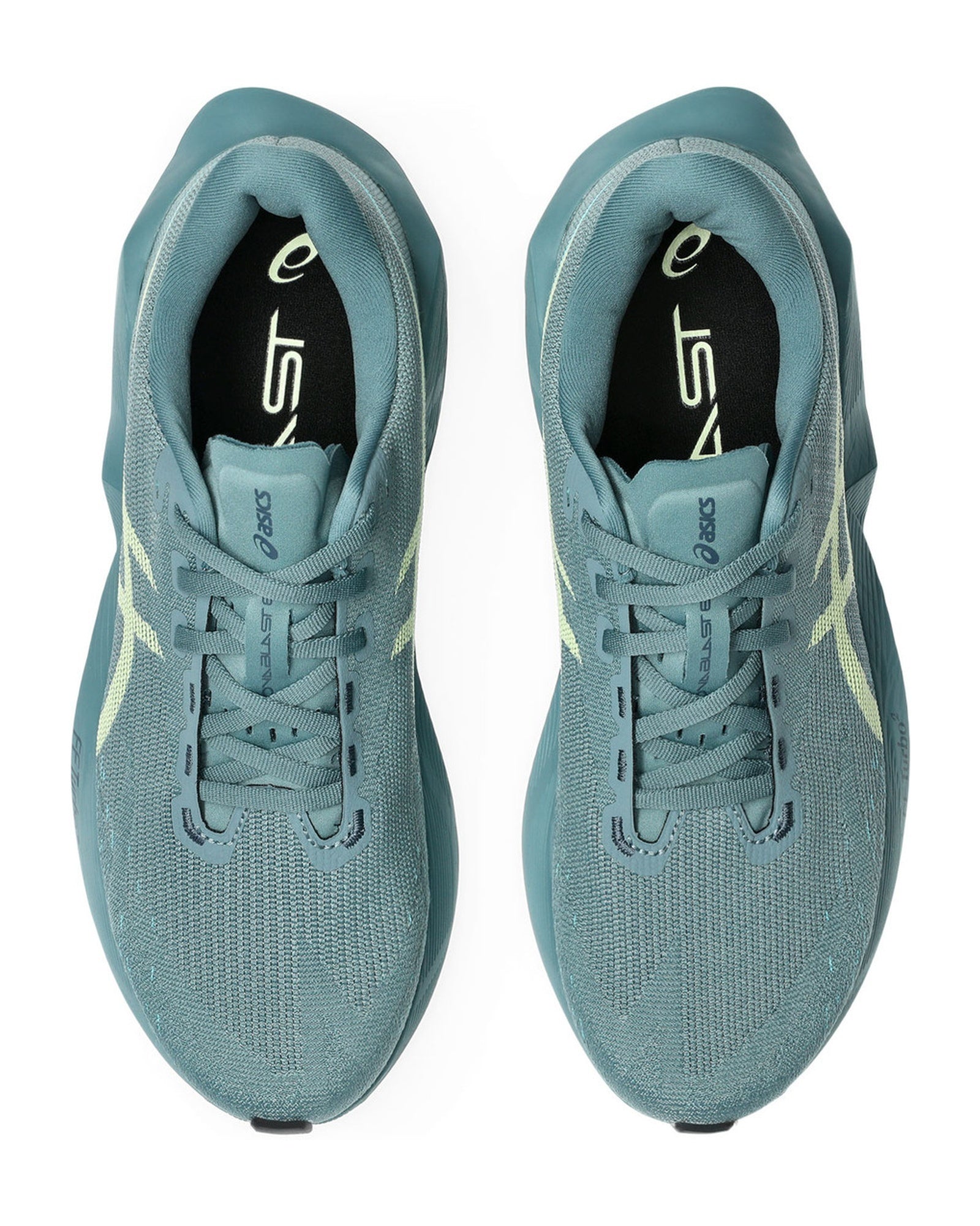 ASICS NOVABLAST 6 Foggy Teal Illuminate Yellow Sneakers
