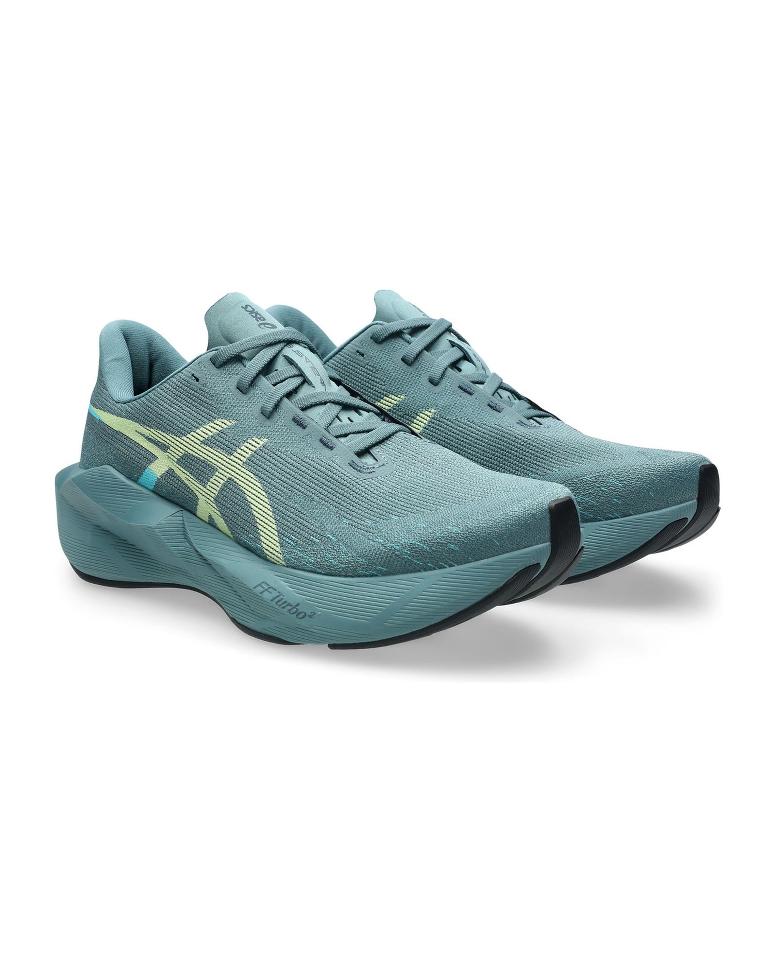 ASICS NOVABLAST 6 Foggy Teal Illuminate Yellow Sneakers
