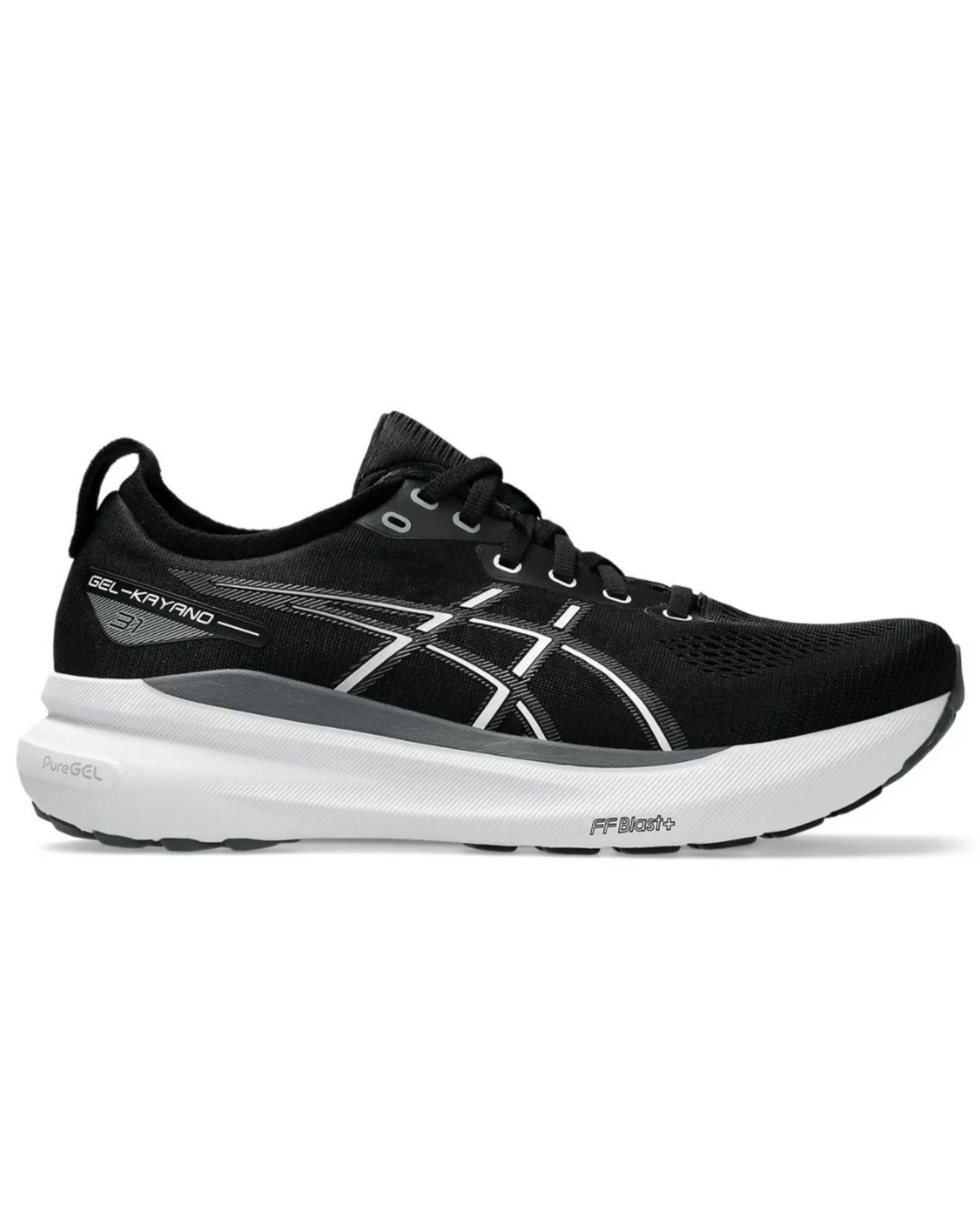ASICS Gel-Kayano 31 Wide Black White