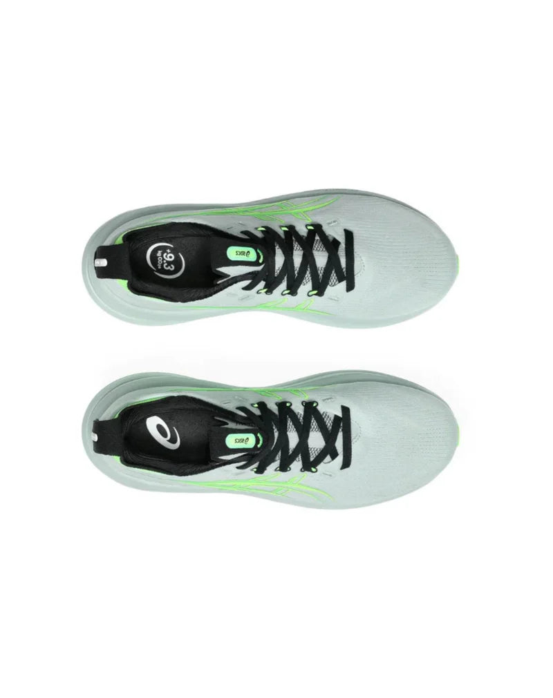 ASICS GEL-Nimbus 28 Extra Wide Cold Moss Illuminate Green Sneakers