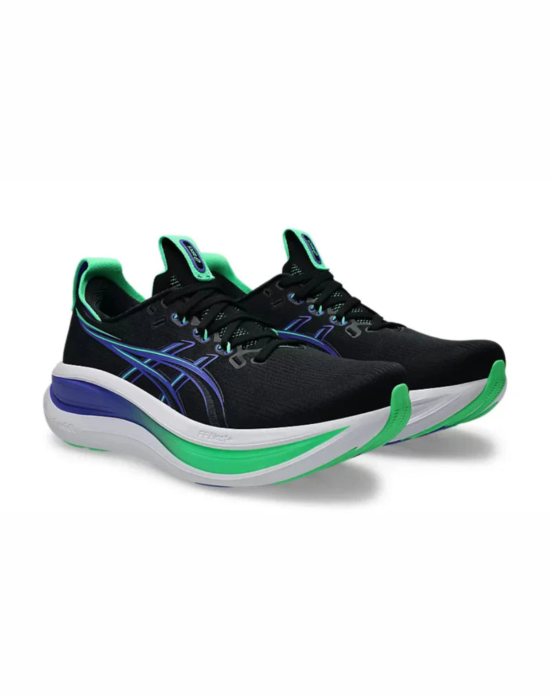ASICS GEL-Nimbus 28 Black Cobalt Burst Sneakers
