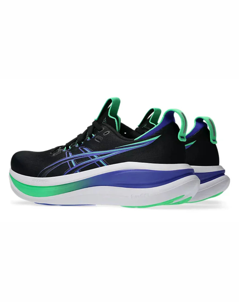 ASICS GEL-Nimbus 28 Black Cobalt Burst Sneakers