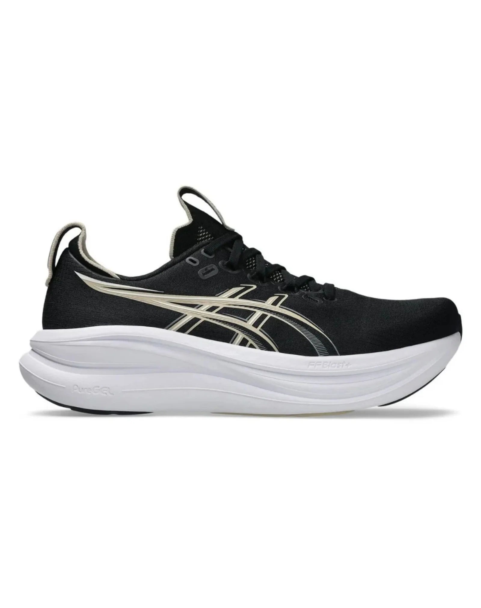 ASICS GEL-Nimbus 28 Black Feather Grey Sneakers