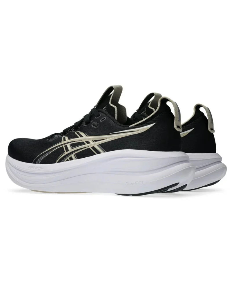 ASICS GEL-Nimbus 28 Black Feather Grey Sneakers