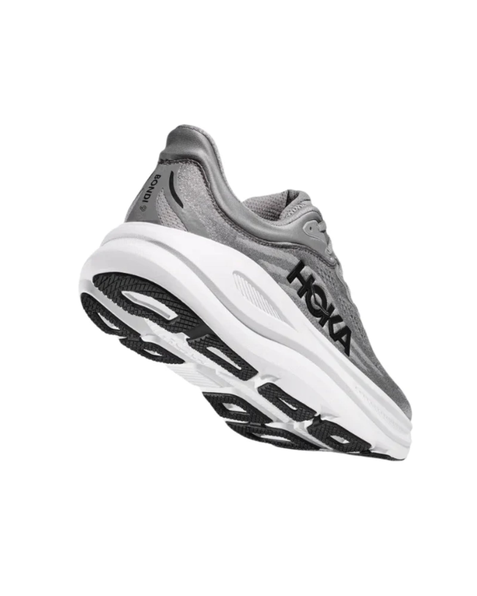 HOKA Bondi 9 Galactic Grey Stellar Grey Sneakers