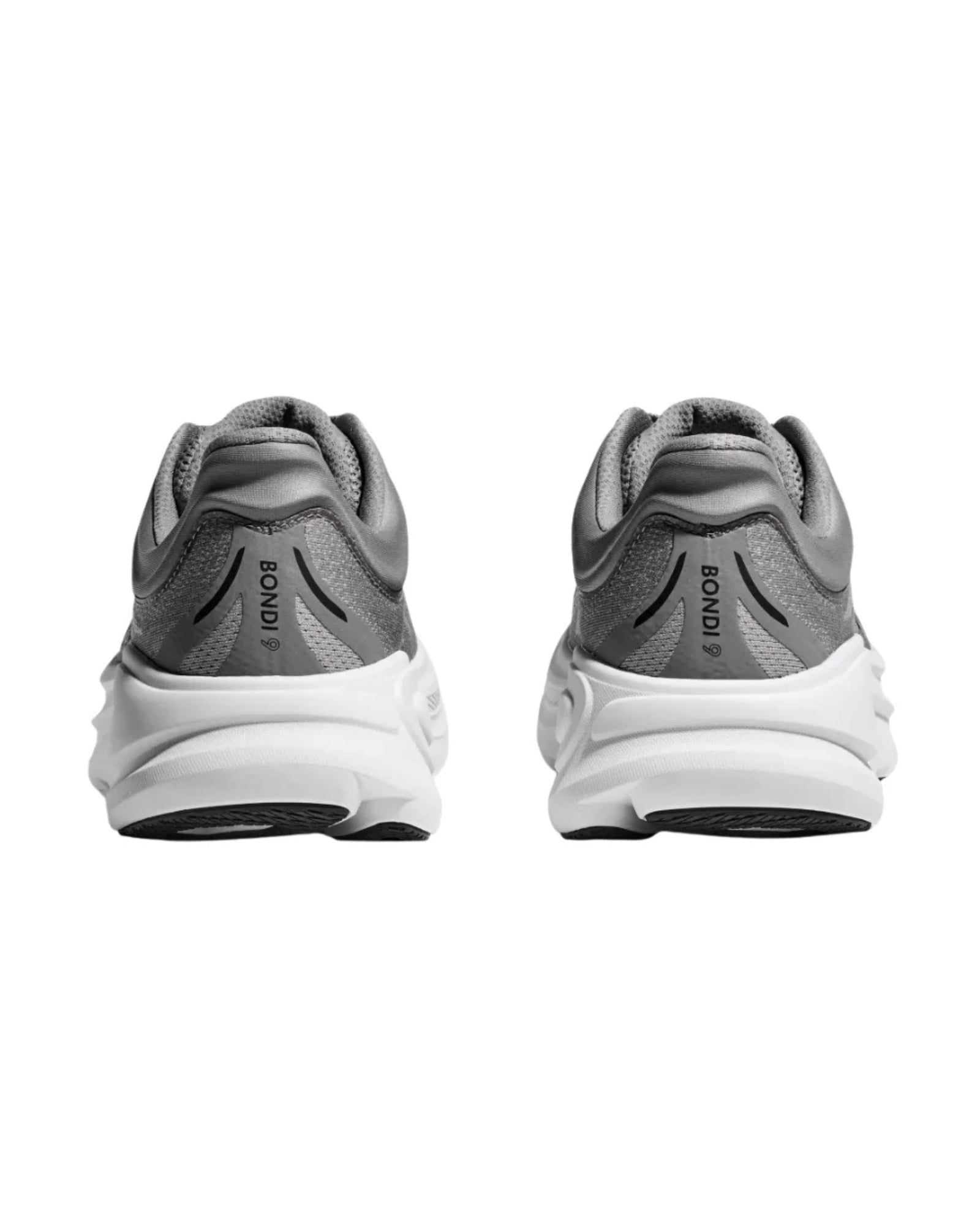 HOKA Bondi 9 Galactic Grey Stellar Grey Sneakers