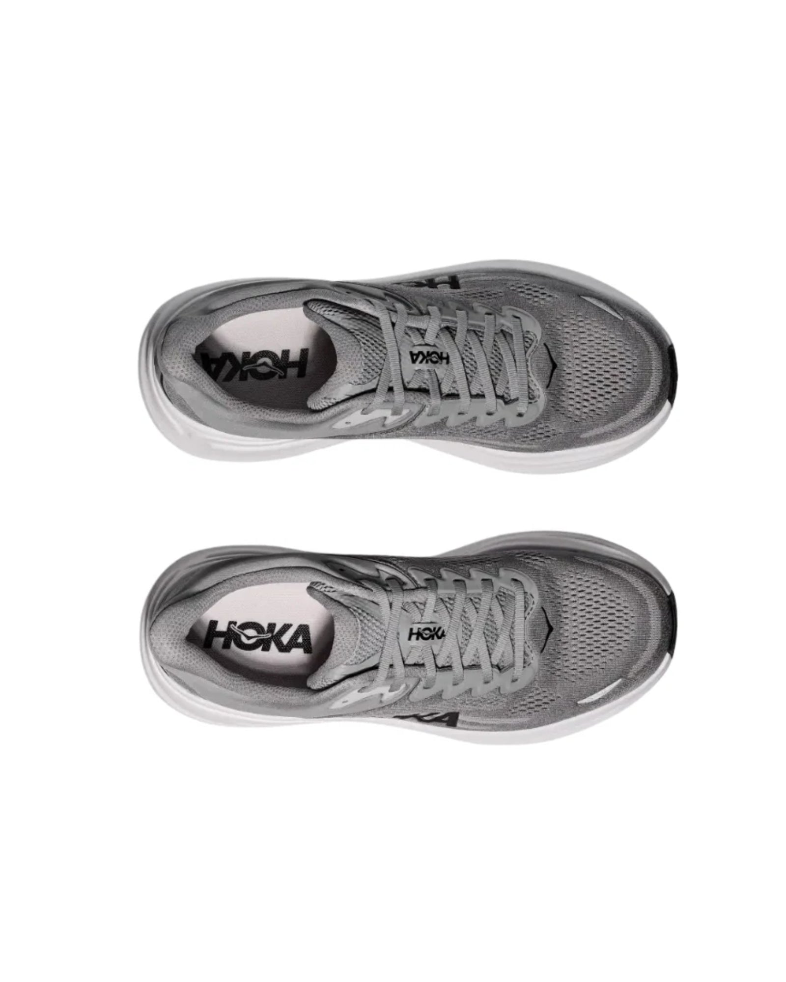 HOKA Bondi 9 Galactic Grey Stellar Grey Sneakers