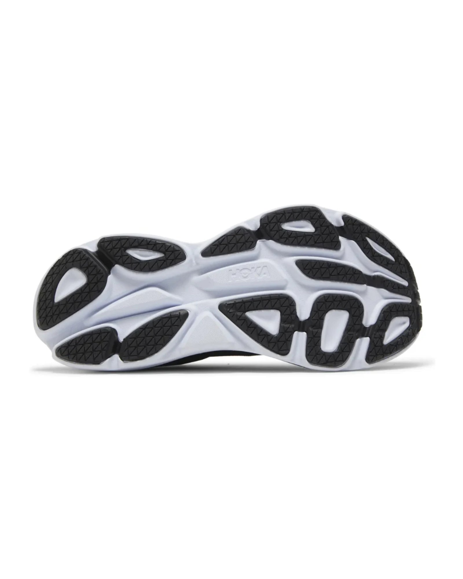HOKA Bondi 8 Black White Sneakers