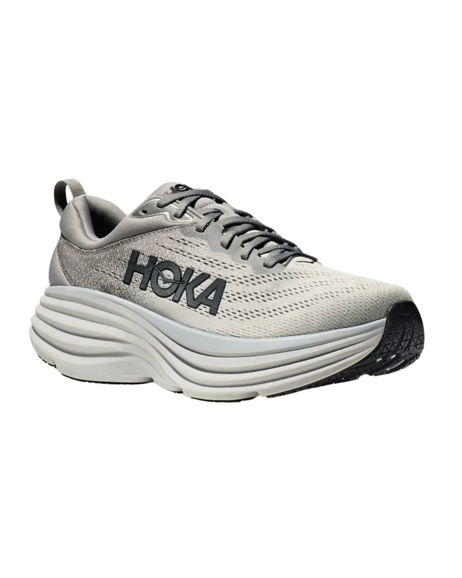 HOKA Bondi 8 Sharkskin Sneakers