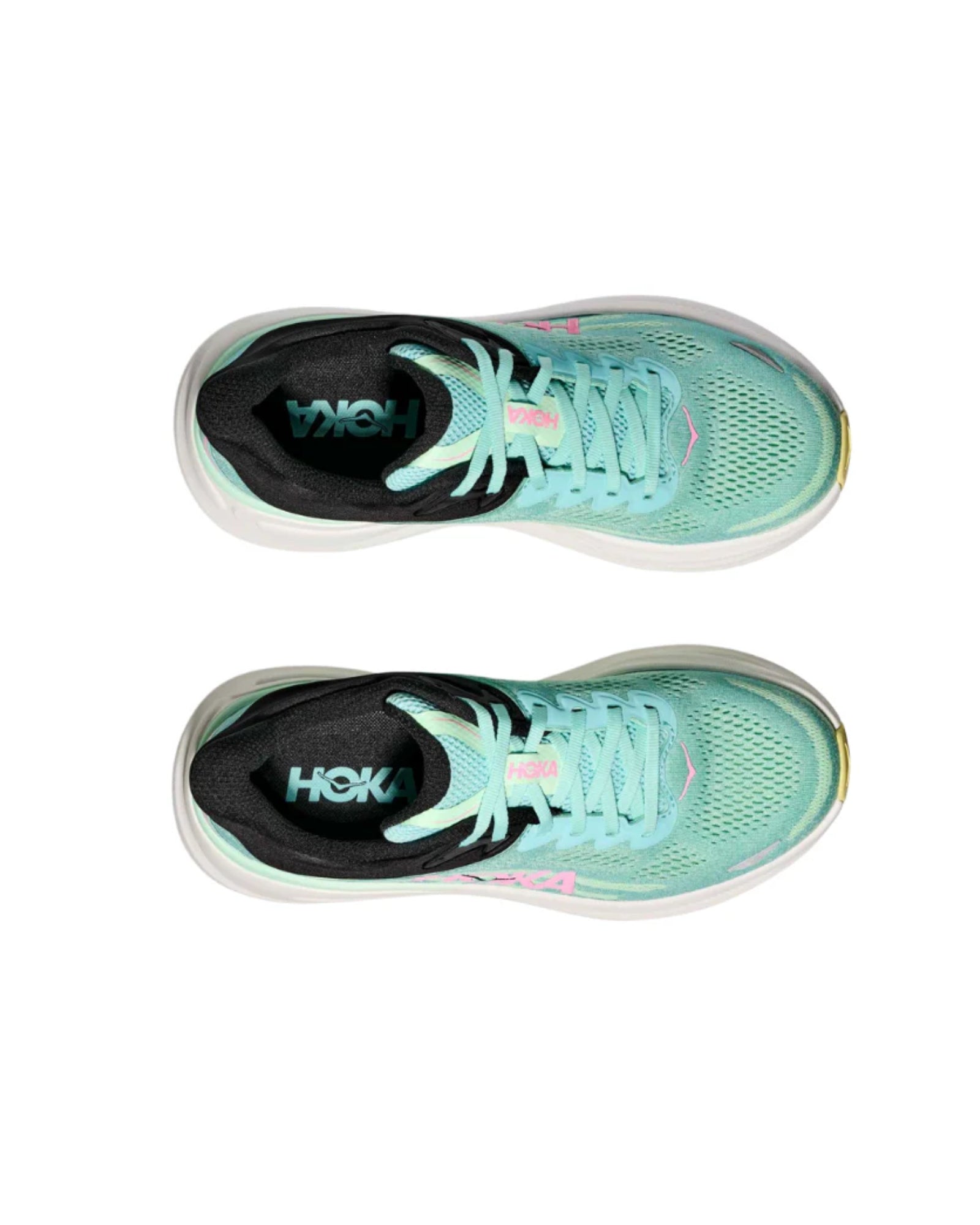 HOKA Bondi 9 Blue Spark Mint Fluorite Sneakers